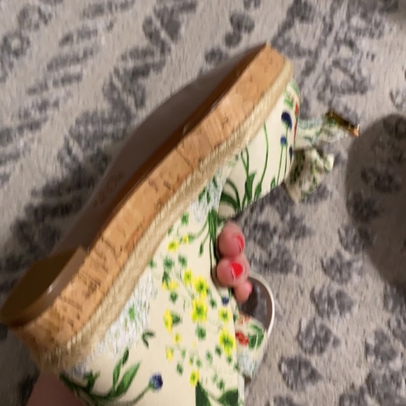 new *** Tory Burch penny 120mm wedge sandal BRAND NEW - Picture 8 of 10